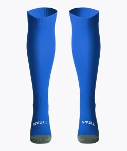 T1TAN Fußball Stutzen - Blau Best