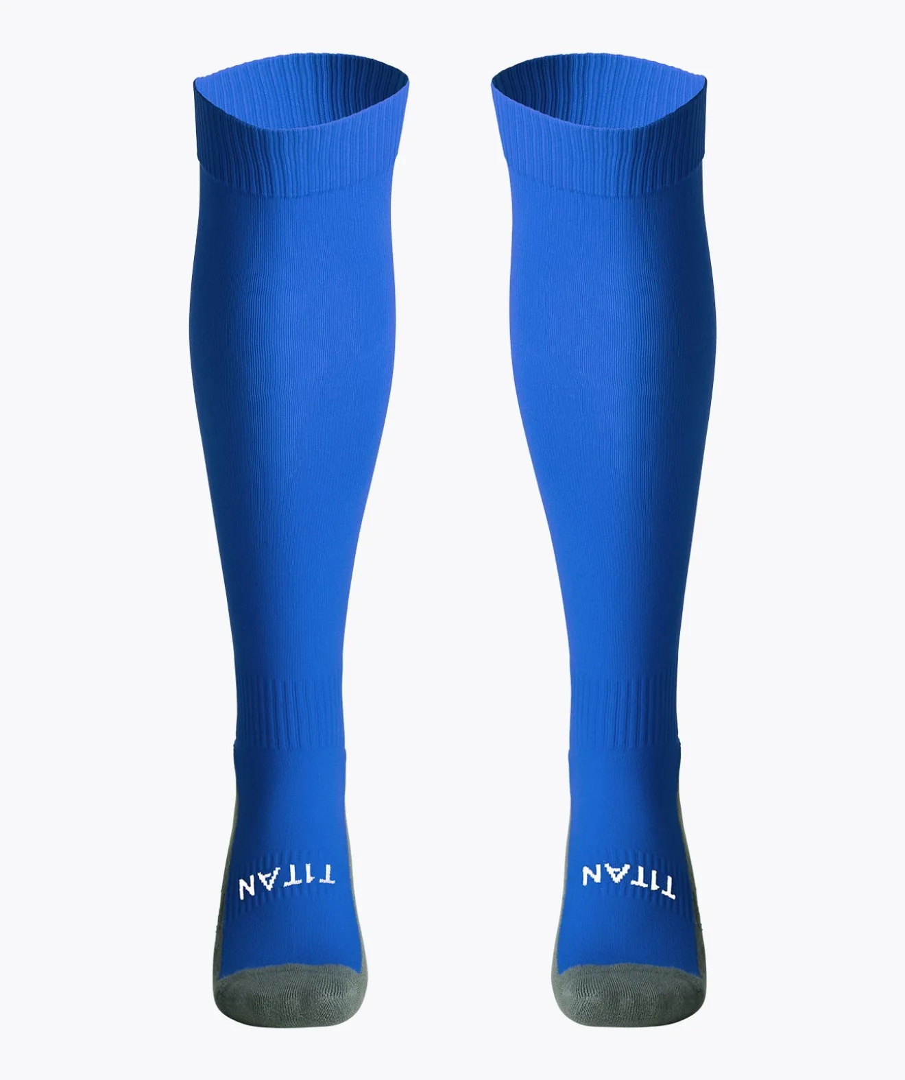 T1TAN Fußball Stutzen - Blau Best