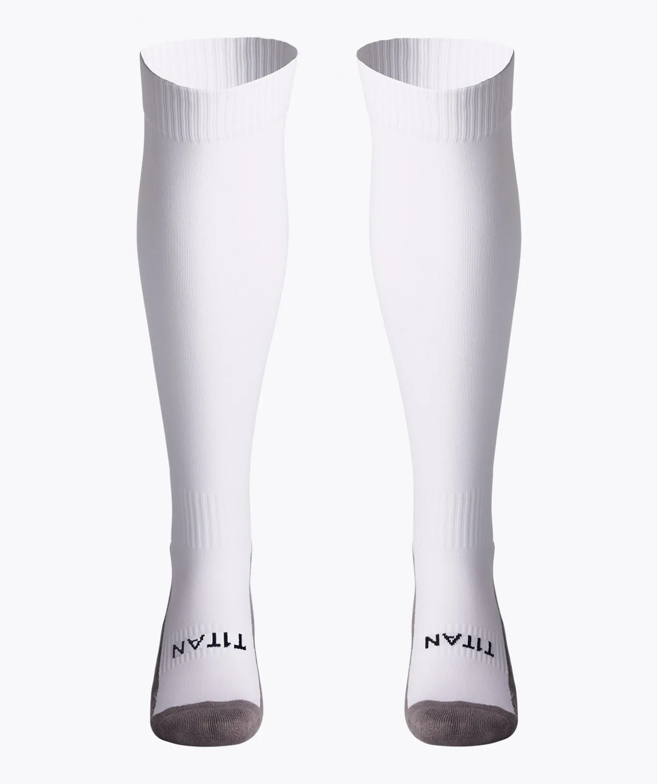 T1TAN Fußball Stutzen - Weiß Best Sale