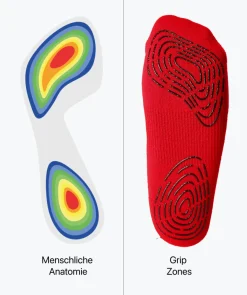 T1TAN Grip Socks - Rot Outlet