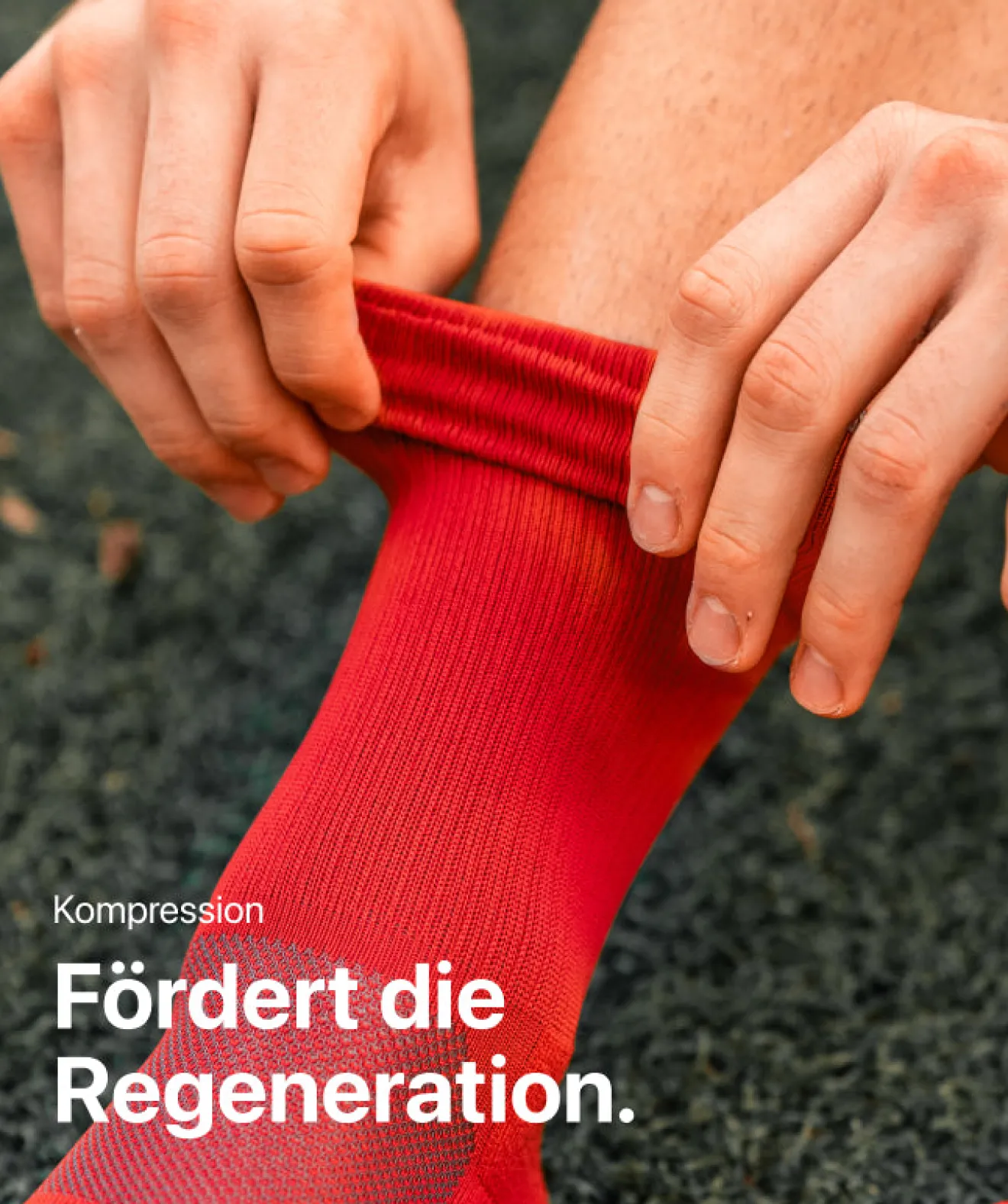 T1TAN Grip Socks - Rot Outlet