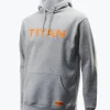 T1TAN Hoodie - Grau Discount