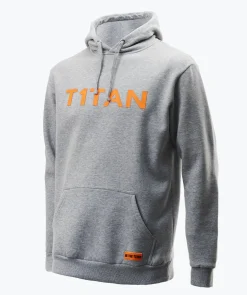 T1TAN Hoodie - Grau Discount