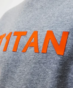 T1TAN Hoodie - Grau Discount